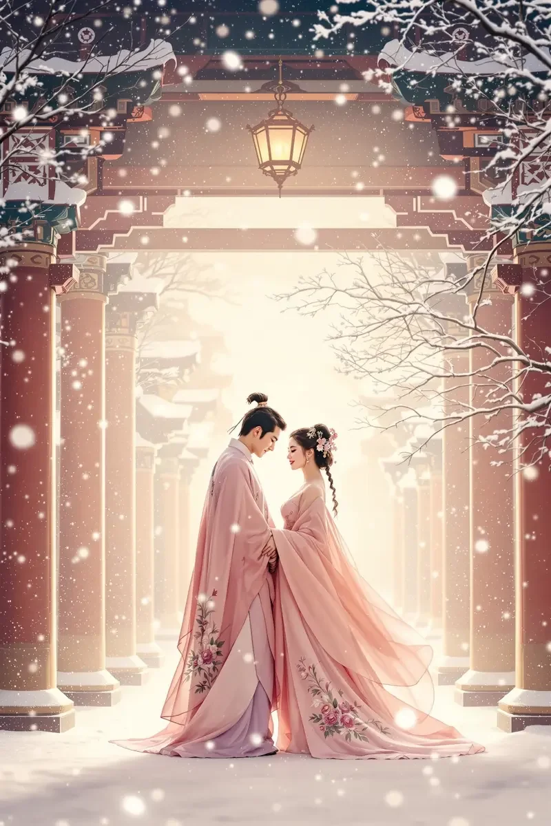 雪落长安 电影海报 - 360直播
